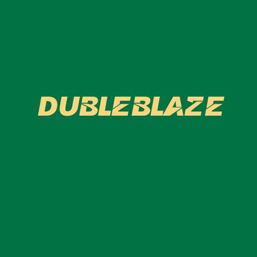 Logo da DUBLEBLAZE